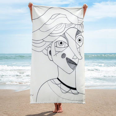 KW Gallery Artist Towel 12 π - Winter Sunshine Marketplace